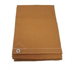 12′ x 20′ Tan Canvas Tarp 12oz Heavy Duty Water Resistant