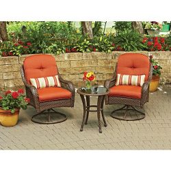 3-Piece Outdoor Furniture Set, Better Homes and Gardens Azalea Ridge 3-Piece Outdoor Bistro Set, ...