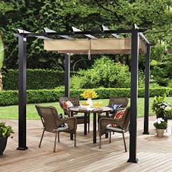 Better Homes and Gardens Meritmoor Aluminum and Steel Pergola