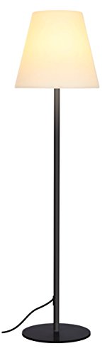 Brightech Nova LED Tall Outdoor Standing Floor Lamp – Sturdy, Waterproof, Modern Design – Durabl ...