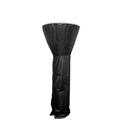 LYHNMW Patio Heater Cover Heavy Duty Oxford Zipper Cover Outdoor Waterproof Protector Black-D33x ...