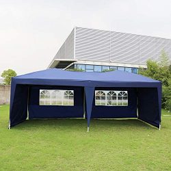 Kinbor Outdoor Portable Adjustable Instant Pop Up Gazebo Canopy Tent