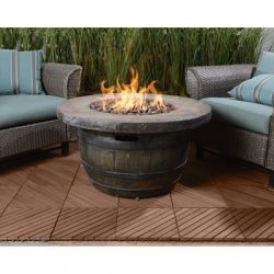 Vineyard Propane Fire Pit – 34.65in. Dia. x 18in.H