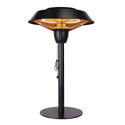 Star Patio Outdoor Freestanding Electric Patio Heater, Tabletop Heater, Infrared Heater, Stable  ...