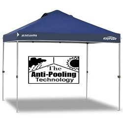 EzyFast Patented Antipool Instant Beach Canopy Shelter for Rain or Sunshine, Portable 10ft x 10f ...