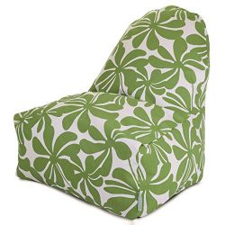 Majestic Home Goods Kick-It Chair, Plantation, Sage