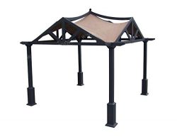 APEX GARDEN Replacement Canopy Top for Lowe’s 10 ft x 10 ft Gazebo #GF-12S039B / GF-9A037X
