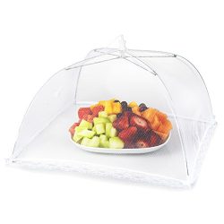 Mesh Picnic Food Tent Covers 6 pack: Collapsible Umbrella Tents for Picnics, BBQ, Camping &  ...