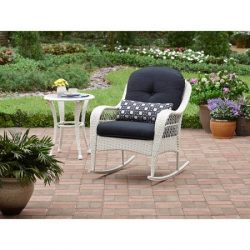 Azalea Ridge All-weather Rocker, Uv-protection, Perfect for the Front Porch, Patio or Sunroom, White