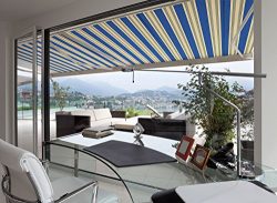 ADVANING 12’x10′ Manual Patio Retractable Awning | Luxury Series | Premium Quality,  ...