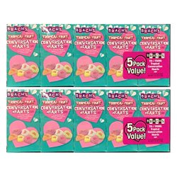 Brach’s (1) 10pc Set Conversation Hearts – Tropical Fruit Flavors – Valentine& ...