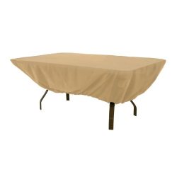 Classic Accessories Terrazzo Rectangular/Oval Patio Table Cover