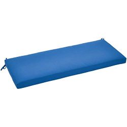 AmazonBasics Bench Patio Cushion – Poly Batting – Blue