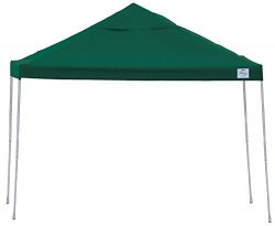 ShelterLogic Pro Series Straight Leg Pop-Up Canopy with Roller Bag, 12 x 12 ft.