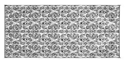 Camco 42843 Swirl Awning Leisure Mat-Charcoal 8′ X 16′