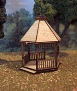 Osborn Model N Scale GAZEBO Detailed NEW Kit #RRA3081