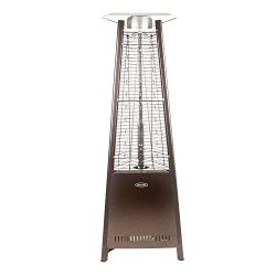 Dyna-Glo DGPH401BR 42,000 BTU 73″ Hammered Bronze Pyramid Flame Patio Heater