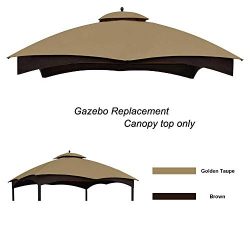 Eurmax Replacement Canopy Top for Lowe’s Allen Roth 10X12 Gazebo #GF-12S004B-1 (B)