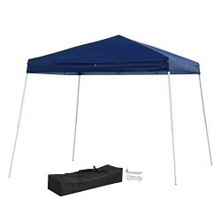 Yaheetech 10×10 Pop Up Canopy Tent Beach Sun Shade Easy Up Instant Shelter with Carrying Ba ...