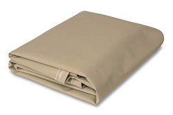 8 feet x 10 feet Heavy Duty Vinyl Tarp (Tan)