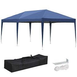 Yaheetech 10′ X 20′ Outdoor Easy Pop up Canopy – Heavy Duty Gazebo Pavilion fo ...