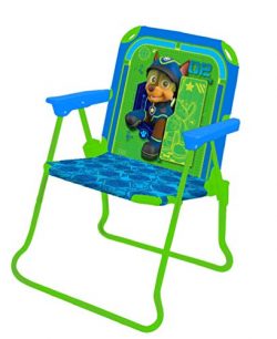 Patio Chair Paw Patrol for Kids, Portable Folding Lawn Chair