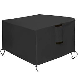 Kasla Fire Pit Cover Square 36″x36″ – Waterproof Heavy Duty Patio Firepit Tabl ...