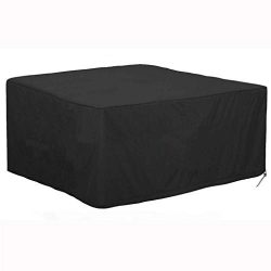 IslandseWaterproof Outdoor Patio Furniture Cover Rectangular Garden Rattan Table Cover (B123X 12 ...