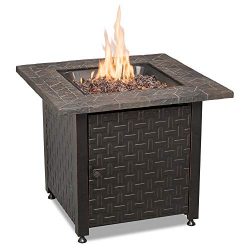 Endless Summer GAD15256SP LP Gas Outdoor, Oil Rubbed Bronze Fire Table, Multicolor