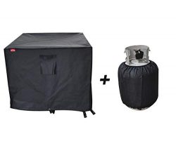 BBQ Coverpro Gas Fire Pit Cover Square – Premium Patio Outdoor Cover Durable and 100% Wate ...