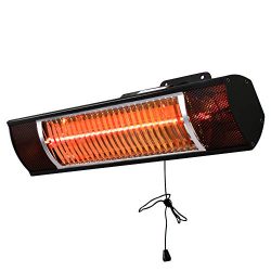 Star Patio Electric Patio Heater, Indoor/Outdoor Heater, Infrared Heater, Wall Mounted, Outdoor  ...