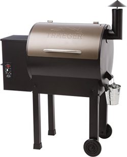 Traeger TFB42LZB Lil Tex Elite 22 Grill and Smoker 418 Sq. in. Cooking Capacity, Bronze