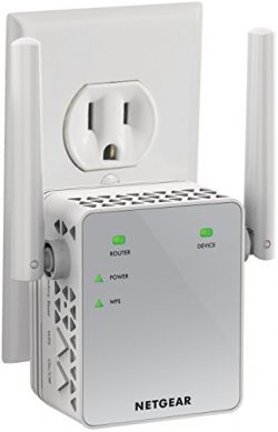 NETGEAR WiFi Range Extender EX3700 – Coverage up to 1000 sq.ft. and 15 devices with AC750  ...