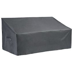 Patio Watcher Small Outdoor Loveseat Bench Cover, Durable and Waterproof Patio Furniture Sofa Co ...
