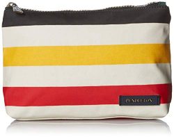 Pendleton Women’s Canopy Canvas Zip Pouch, glacier stripe, One Size