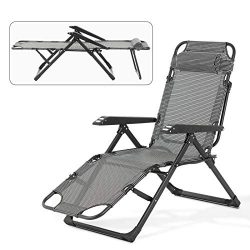 Mecor Lounge Chairs Folding Bed Adjustable Recliner Patio Chairs Folding Recliner Outdoor Indoor ...