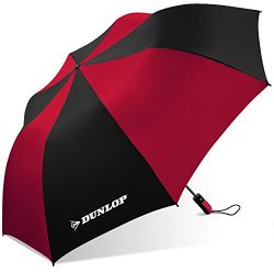 Dunlop Folding Two-person Umbrella-56-dl Black/red