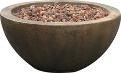 Bond Manufacturing 67505 Mondavi Gas Fire Pit, 28-Inch, Lt Brown