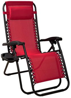 BalanceFrom Adjustable Zero Gravity Lounge Chair Recliners for Patio