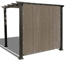 Alion Home Sun Shade Panel Privacy Screen with Grommets on 4 Sides for Outdoor, Patio, Awning, W ...