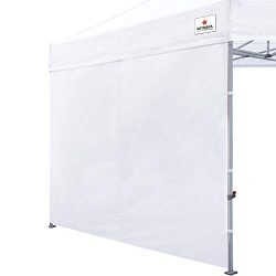 Keymaya Instant Canopy SunWall for 10×10 Feet, 10×20 Feet Straight Leg pop up Canopy,  ...