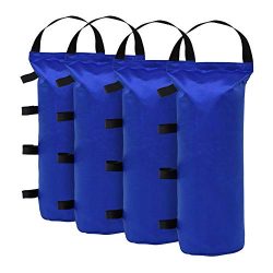 Eurmax 112 LBS Extra Large Pop up Canopy Weights Sand Bags for Ez Pop up Canopy Tent Outdoor Ins ...