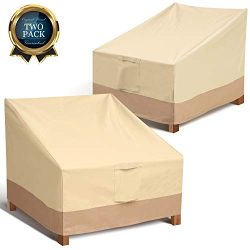 Leafbay Outdoor Chair Patio Furniture Covers -Heavy Duty & Waterproof Lounge Deep Seat Cover ...